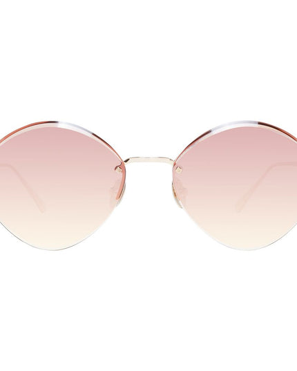 Scotch & Soda Gold Stainless Steel Sunglasses