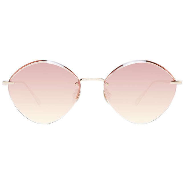 Scotch & Soda Gold Stainless Steel Sunglasses