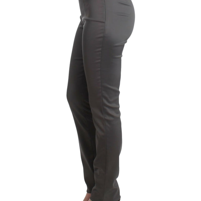 John Galliano Gray slim fit pants