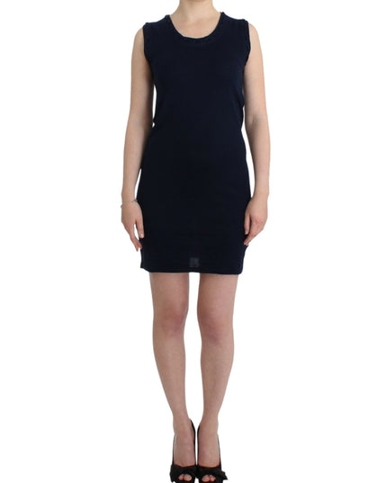 John Galliano Blue cotton jersey dress
