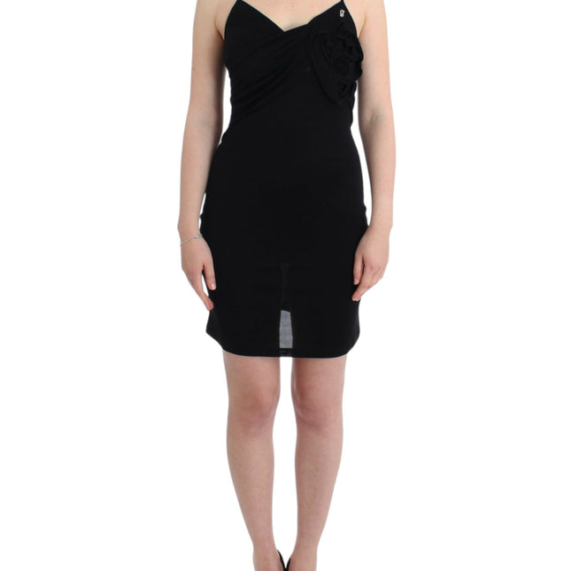 John Galliano Black coctail dress