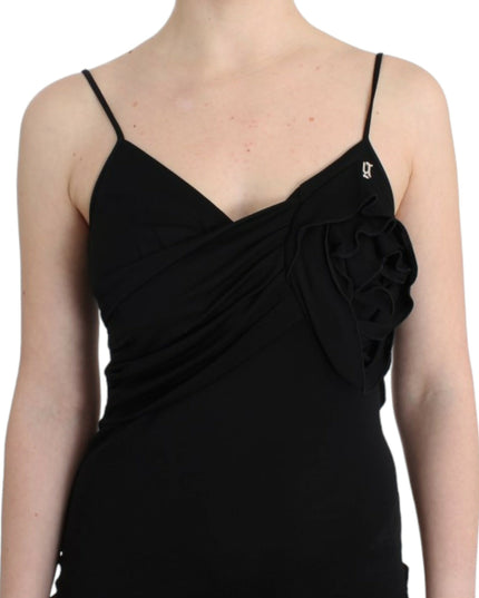 John Galliano Black coctail dress