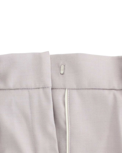 Cavalli Gray high waist pants