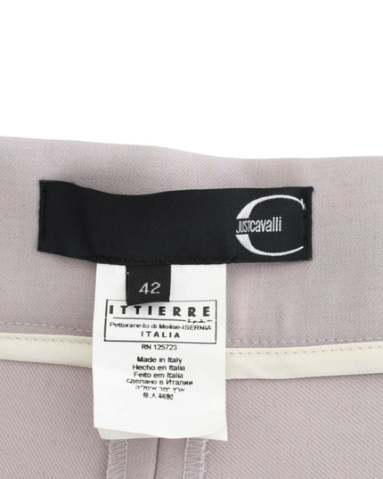 Cavalli Gray high waist pants