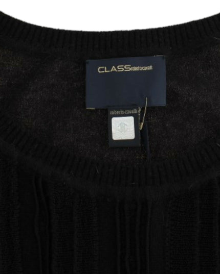 Cavalli Black short sleeved jumper