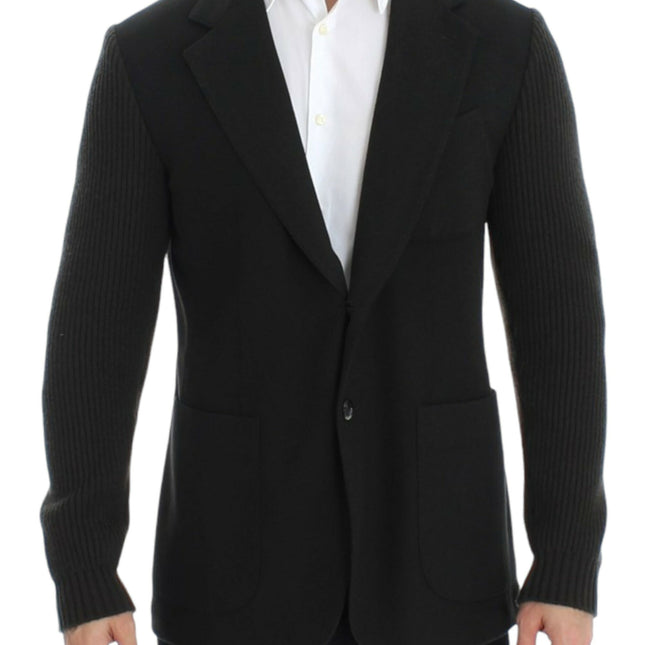 Dolce & Gabbana Green cashmere two button blazer