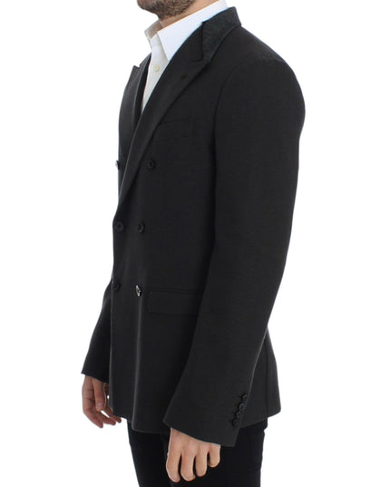 Dolce & Gabbana Brown wool slim fit blazer