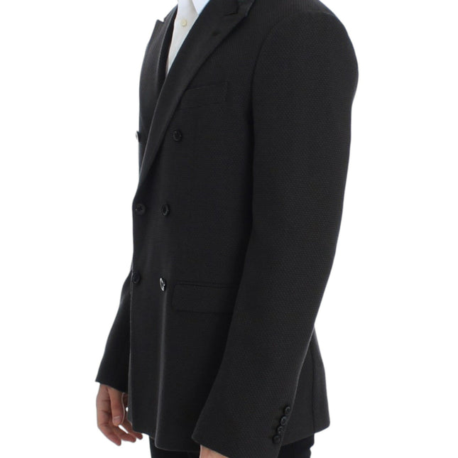 Dolce & Gabbana Brown wool slim fit blazer