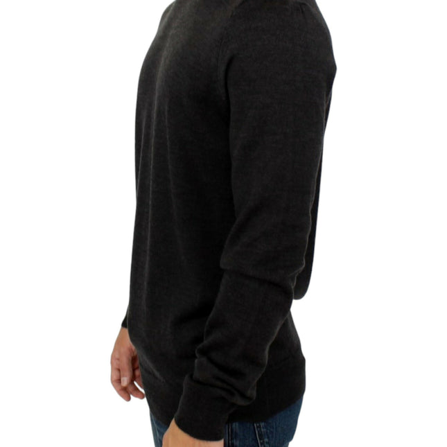 Costume National Gray crewneck pullover sweater