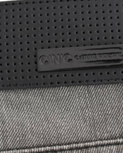 Costume National Gray straight leg jeans