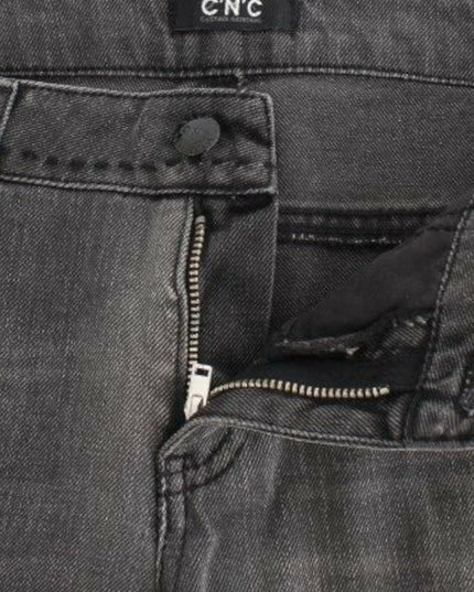 Costume National Gray straight leg jeans