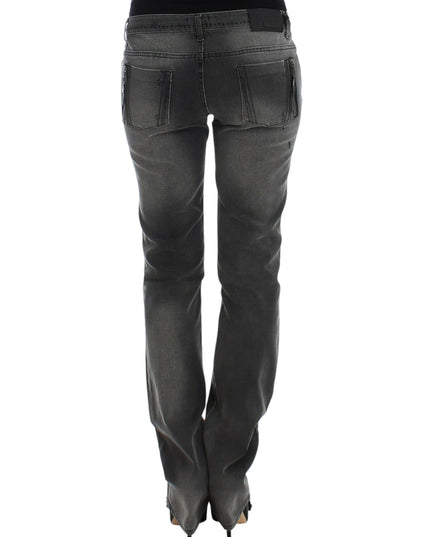 Costume National Gray straight leg jeans