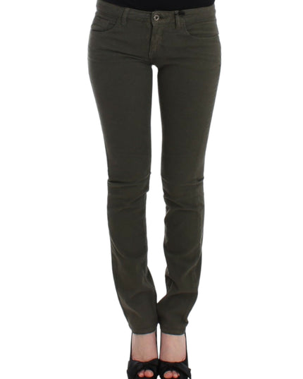 Costume National Green slim leg jeans