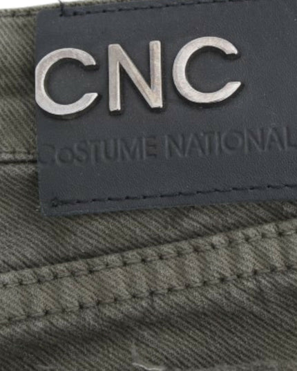 Costume National Green slim leg jeans