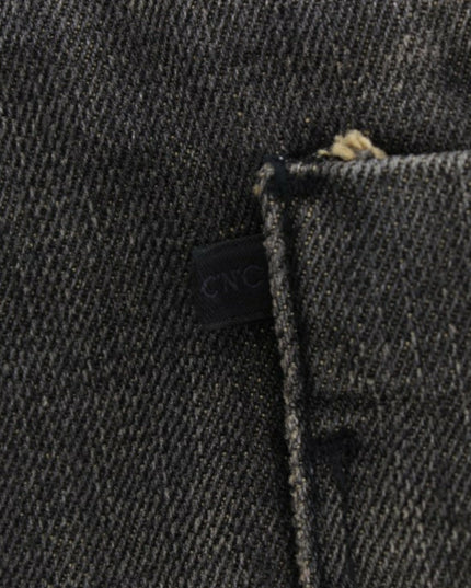 Costume National Gray distressed jeans