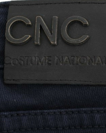 Costume National Blue straight leg jeans