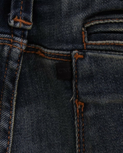 Costume National Blue straight leg jeans