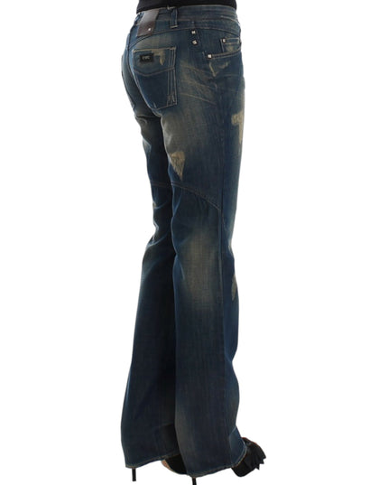 Costume National Blue straight leg jeans