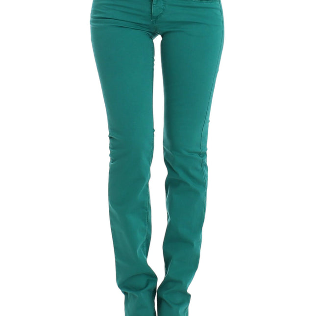 Costume National Green straight leg jeans