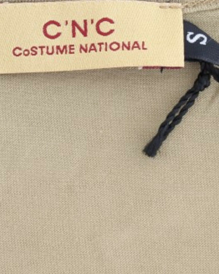 Costume National Green print shortsleeve t-shirt