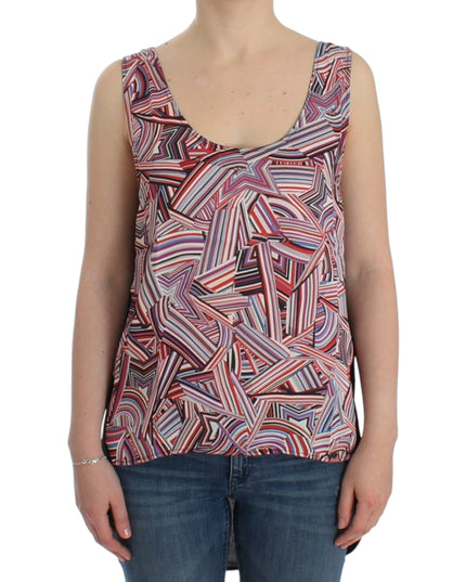 Costume National Multicolor sleeveless top