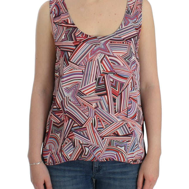 Costume National Multicolor sleeveless top