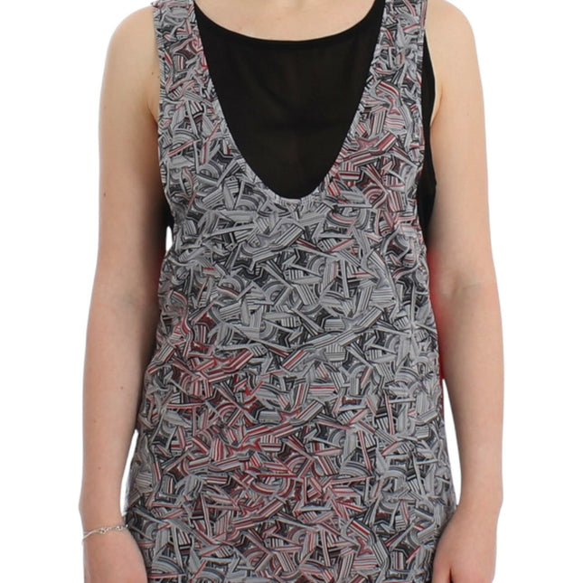 Costume National Black sleeveless top