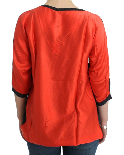 Costume National Gray short sleeved sweater