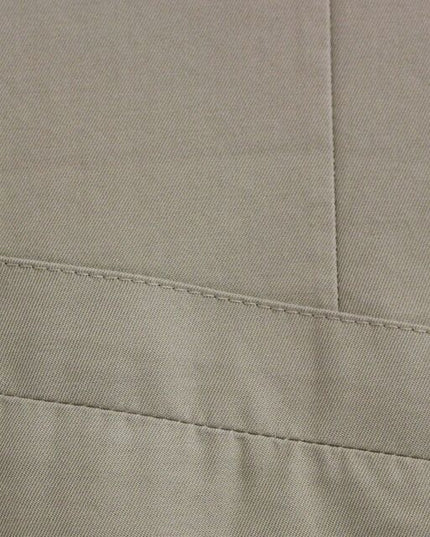 Dolce & Gabbana Beige Silk Blend Dress Formal Vest Gilet