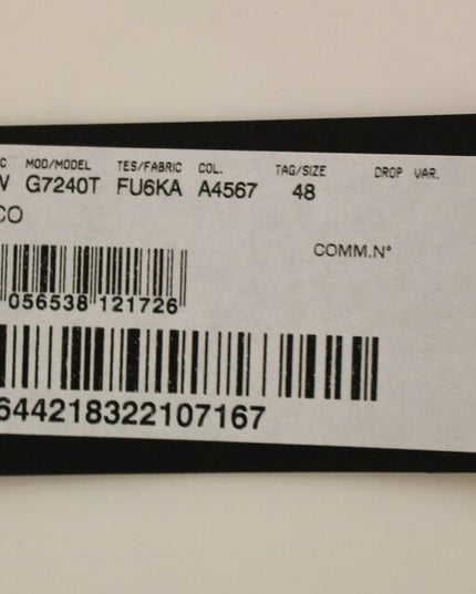 Dolce & Gabbana Beige Cotton Slim Fit Button Front Dress Vest