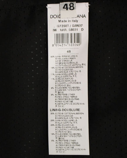 Dolce & Gabbana Gray Wool Blend Vest Gilet Weste