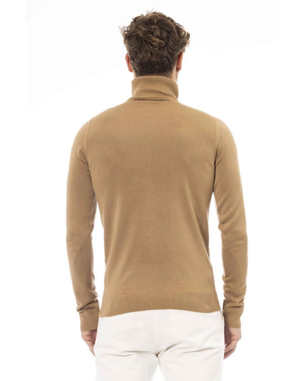 Baldinini Trend Beige Modal Men Sweater