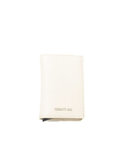 Cerruti 1881 Beige Calfskin Men Wallet