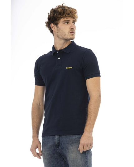 Baldinini Trend Blue Cotton Polo Shirt