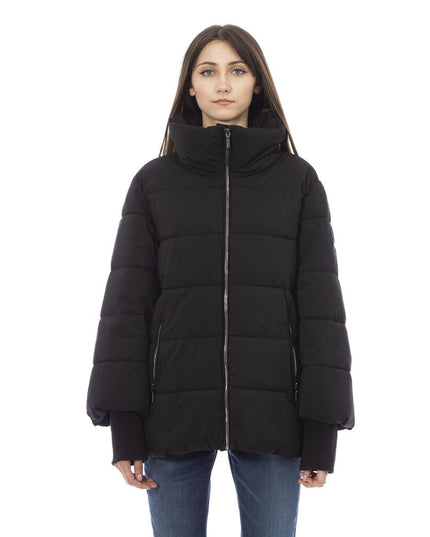 Baldinini Trend Black Polyamide Women Jacket