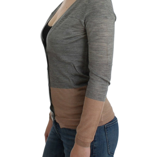 Costume National Gray lightweight cardigan