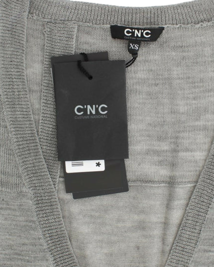 Costume National Gray lightweight cardigan