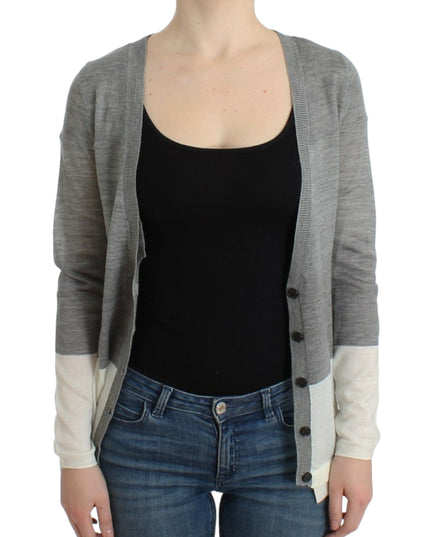 Costume National Gray lightweight cardigan