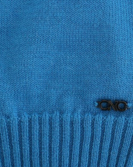 Costume National Blue scoopneck sweater
