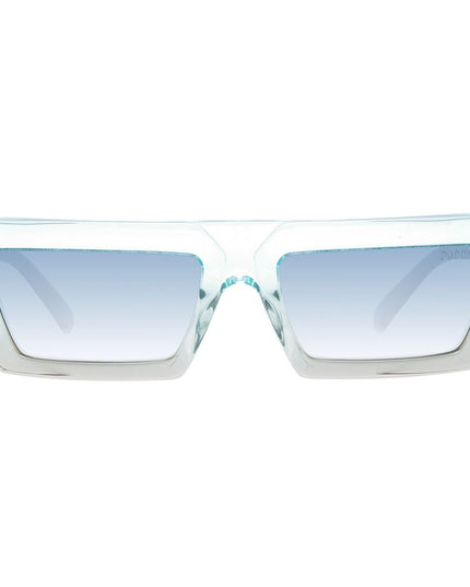 Emilio Pucci Turquoise Plastic Sunglasses