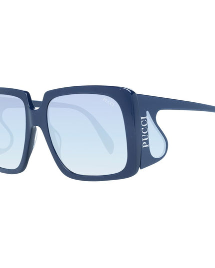 Emilio Pucci Blue Plastic Sunglasses