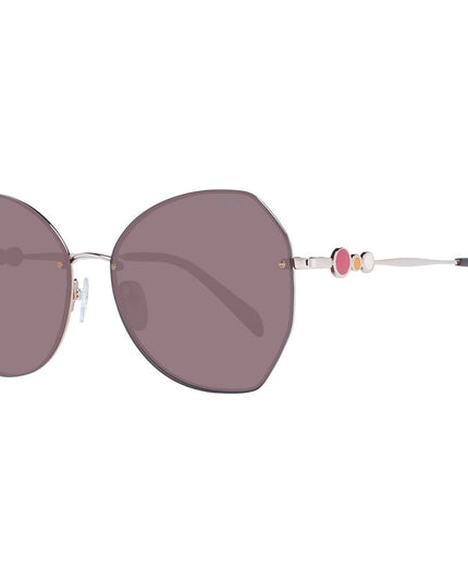 Emilio Pucci Rose Gold Metal Sunglasses
