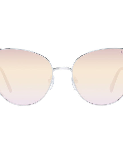 Emilio Pucci Silver Metal Sunglasses