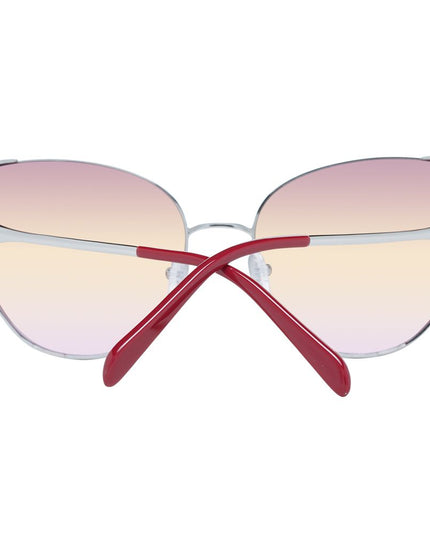 Emilio Pucci Silver Metal Sunglasses