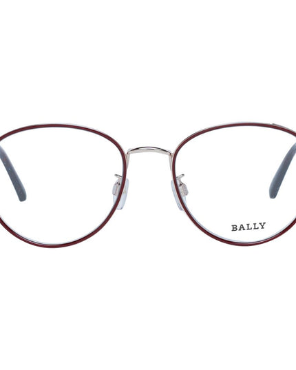 Bally Burgundy Metal Glasses (Frames)