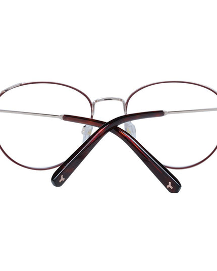 Bally Burgundy Metal Glasses (Frames)