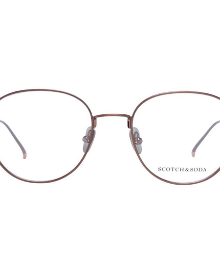Scotch & Soda Brown Metal Glasses (Frames)