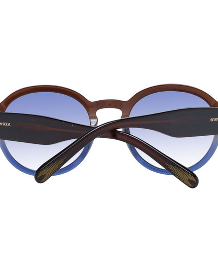 Scotch & Soda Brown Acetate Sunglasses