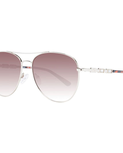 Guess Silver Metal Sunglasses
