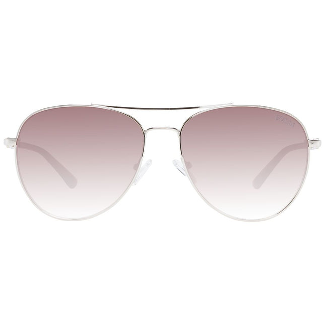 Guess Silver Metal Sunglasses